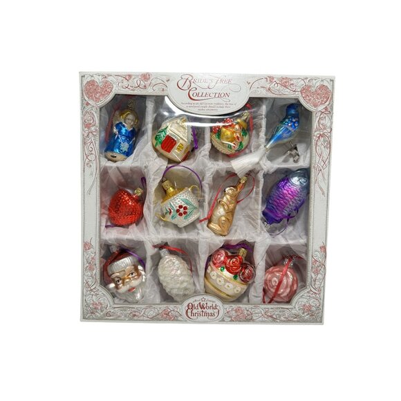 Merck Family's Old World Christmas Bride's Tree Ornament Collection - Picture 1 of 6